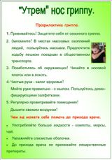 Утрем нос гриппу
